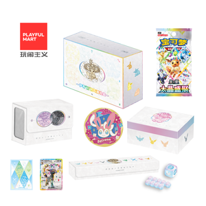 Coffret Cadeau Exclusif Officiel <span class=keywords><strong>Pokémon</strong></span> Évoli Famille - Boîte de Boosters Festival Terastal - Pack de Boosters Collection Ultime <span class=keywords><strong>Écarlate</strong></span> et Violet - Product Image 1