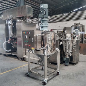 Cuve de mélange industrielle à fond conique en acier inoxydable 316 de 300 L avec agitateur à moteur AC pour cosmétiques, produits chimiques et alimentaires - Product Image 3