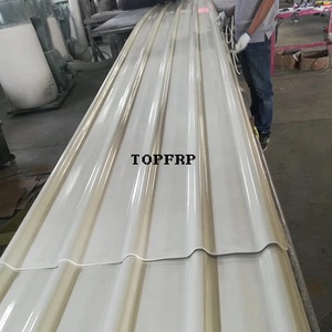 แผ่นหลังคาไฟเบอร์กลาส GRP FRP ลูกฟูก - Product Image 1