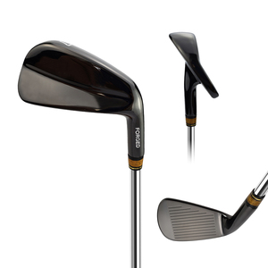 Testa di Ferro da Golf Professionale OEM per Uomo, Mano Destra, in Acciaio Inossidabile, Ferro da Driving Nero Forgiato - Product Image 1