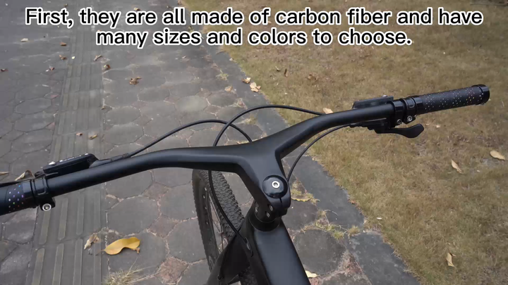 TOSEEK Mtb Integrated Handlebars Stem Lightweight Durable