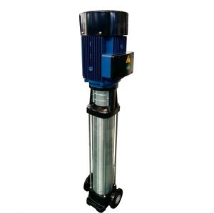 Bomba de Alta Presión Vertical Silenciosa y Estabilizada a Presión, Construcción de Acero Inoxidable, Motor Refrigerado por Ventilador Totalmente Encapsulado - Product Image 1