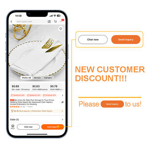 Serviettes De Table Pour Mariage <span class=keywords><strong>En</strong></span> Tissu Dîner <span class=keywords><strong>Serviette</strong></span> De Table De Mariage Ensemble Serviettes <span class=keywords><strong>En</strong></span> Tissu Imperméables Broderie Personnalisée pour Mariage - Product Image 6