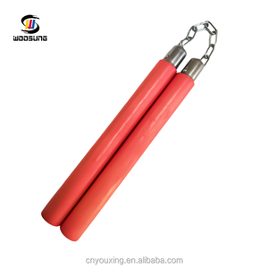 Nunchakus en éponge Woosung en promotion – Équipement de Kung Fu avec chaîne pour arts martiaux - Product Image 3