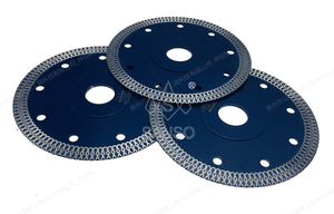 Lame de scie <span class=keywords><strong>diamant</strong></span>ée turbo Sanso de qualité industrielle, finition blanche, pour la découpe des bords de pierre, personnalisable OEM, <span class=keywords><strong>disque</strong></span> de coupe humide/sèche - Product Image 3