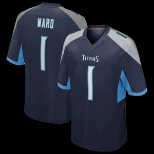 2025 New 1 # Cameron Ward Tennessee Erste Runde Pick Spiel Top Stitched Günstige American Football Trikot - Product Image 4