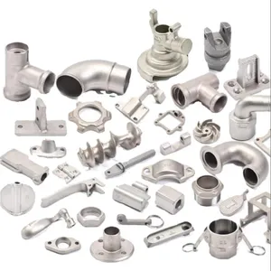 Peças de metal OEM de fábrica moldes de metal personalizados para fazer peças de alumínio fundido para máquinas