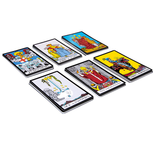 Venta Heal, baraja de cartas de Tarot con impresión de papel personalizada y oráculos con guía, tarjeta de Tarot Rider Waite - Product Image 6