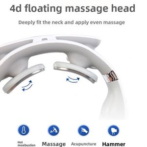 Nouveauté : Masseur électrique pour le cou avec fonction chauffante et télécommande sans fil - Product Image 4