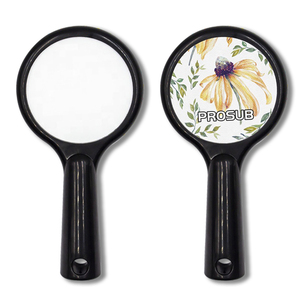 Prosub new arrival personalized sublimation Diy blank home use hair comb plastic round hair brush set