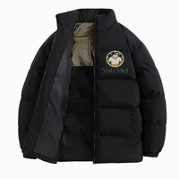 Nouvelle veste en coton pour homme YZ - Imperméable, coupe-vent, isolée au graphène, épaisse, col montant, manteau d'hiver pour homme