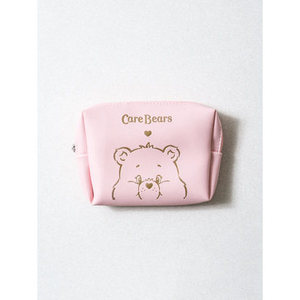 Bolsa de cosméticos cuadrada desnuda mediana para el cuidado rosa con diseño PMore - Product Image 1