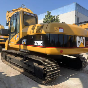 Excavatrice Caterpillar 320C d'occasion à vendre, haute qualité, 20 tonnes, moteur, faible nombre d'heures de fonctionnement, importée du Japon, pompe hydraulique, PLC - Product Image 1