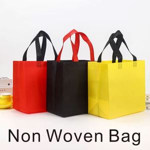 Sac fourre-tout promotionnel en tissu non tissé PP recyclé et écologique, réutilisable, à faible MOQ, avec impression de logo personnalisé - Product Image 5