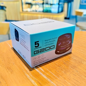 Nuevo modelo G200, altavoz cibernético magnético, portátil, inalámbrico, para exteriores, tarjeta enchufable, altavoz pequeño, altavoz pequeño con luz Led Rgb - Product Image 4