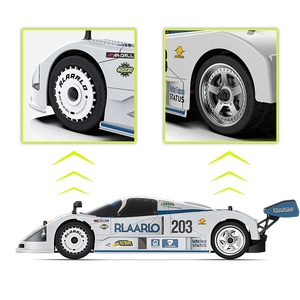 RLAARLO AK787 1:10 Superdeportivo <span class=keywords><strong>RC</strong></span> de Fibra de Carbono sin Escobillas, Control Remoto, 200 km/h, Alerón Ajustable para Carreras Profesionales - Product Image 4