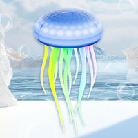 Veilleuse USB remplaçable bricolage méduse lampe contrôle intelligent du son Art décor étude café Bar