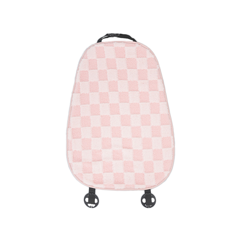 Beau dossier de coussin de siège rose