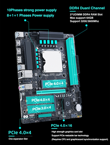 Erying I9-13980HX 13th Gen Máy tính để bàn DDR4 IDE ATX kênh đôi Bo mạch chủ với <span class=keywords><strong>Intel</strong></span> <span class=keywords><strong>H55</strong></span> <span class=keywords><strong>Chipset</strong></span> 64GB Max Ram mới - Product Image 6