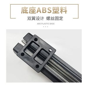 Xiduo Telescopic Trouser Rack Aluminum Alloy Ceiling Mount Double Damper Track <b>Wardrobe</b> Storage Hardware - Product Image 3