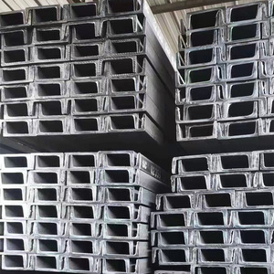 เหล็กชุบสังกะสีชุบสังกะสีรูปตัว U สำหรับโครงการก่อสร้างที่เชื่อถือได้ - Product Image 2