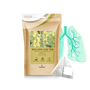 Té de Hoja de Gordolobo Herbal Natural Puro OEM en Oferta para la Limpieza Pulmonar y el Apoyo Respiratorio, Sin OMG, Apto para Adultos, Antioxidante - Product Image 1