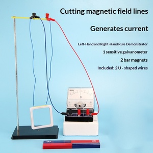 Juego de imanes magnéticos en forma de herradura <span class=keywords><strong>para</strong></span> cortar líneas magnéticas, modelo 202513, <span class=keywords><strong>para</strong></span> la Física de Secundaria (Ley de Lenz Izquierda/Derecha) - Product Image 4