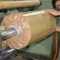 Feuille de polystyrène HIPS PS de qualité alimentaire blanche de 0,5 m, personnalisée en usine, en rouleau pour thermoformage