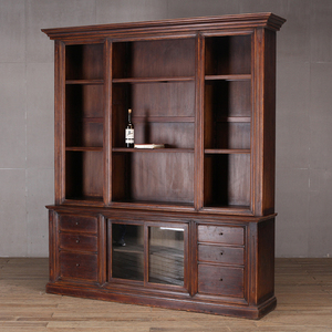 Mueble de Almacenamiento de Madera Maciza Estilo Rústico Francés y Sueco, Diseño Personalizado Wabi Sabi, Ecológico y Duradero, para Hogar, Hotel o Cafetería - Product Image 3