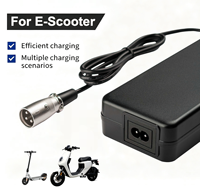 Chargeur de batterie lithium 48V direct usine, 54,6V 2A, pour trottinette électrique, vélo électrique, scooter de mobilité, adaptateur d'alimentation