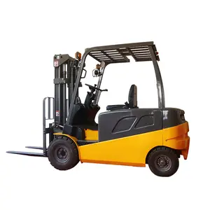 Dealer Forklift Mini Truk Forklift Listrik Penuh 2 Ton 3 Ton Penggerak Sit-Up Mencapai Harga Kargo Forklift