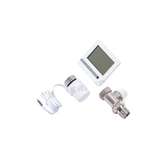Vanne thermostatique LCD Royal DN25 pour système d'eau, contrôle du chauffage et du refroidissement - Product Image 4