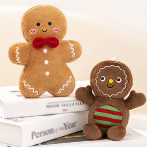 Navidad jengibre felpa almohada relleno Chocolate galleta casa forma decoración cojín divertido árbol fiesta decoración muñeca <span class=keywords><strong>peluche</strong></span> - Product Image 2