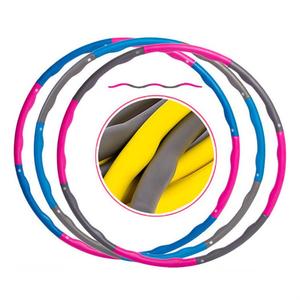 2020 Fitness Sport Removable Foam <span class=keywords><strong>Hoop</strong></span> Adult gymnastic <span class=keywords><strong>Hoop</strong></span> Gym Body building Thin waist Fitness Circle <span class=keywords><strong>Hula</strong></span> <span class=keywords><strong>Hoop</strong></span> - Product Image 4