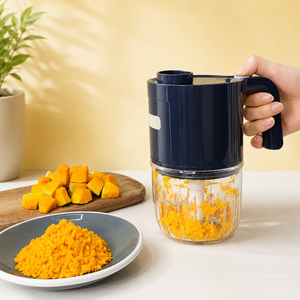 Procesador de Alimentos Manual Multifuncional de Alta Calidad al por Mayor 5 <span class=keywords><strong>en</strong></span> 1 Cortador y Rebanador de Verduras Inalámbrico Portátil USB - Product Image 5