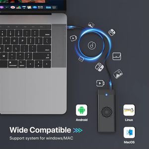 Nouvel adaptateur convertisseur USB3.1 Type-C en aluminium pour SSD M.2, boîtier de disque dur à semi-conducteurs - Product Image 4