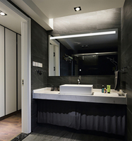 E104H60120Wholesale Decorative Magnify Mirror Lighted Makeup Wall Mirror With Led Lights for Bath
