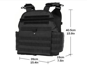 कस्टम सामरिक बनियान प्लेट वाहक आउटडोर क्षेत्र प्रशिक्षण मोले सामरिक बनियान सुरक्षा व्यक्तिगत रक्षा उपकरण - Product Image 2