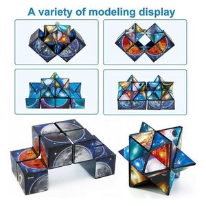 Jouet anti-stress rotatif à 360 degrés en forme de dés, idéal pour la thérapie sensorielle des doigts, outils de salle de classe, commande en gros - Product Image 2