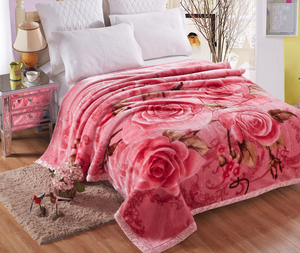 100% Polyester Nữ Hoàng Kích Thước Mora Tây Ban Nha Ấm Raschel Chăn - Product Image 6