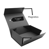 Boîte cadeau magnétique de taille A4 emballage pliable à impression personnalisée pour les marques de luxe logo couleur personnalisée pour les chaussures et les vêtements