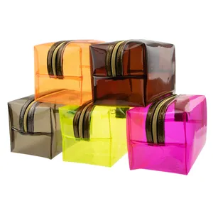 Hot sale zipper pouch cheap price make up cosmetic case bag
