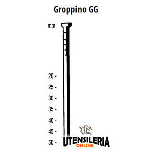 Clavos calibrados SERIE GG para BG 50 1,4X1,6mm Paquete de 5000 piezas - Product Image 1