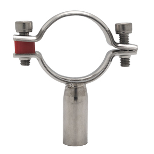 Sanitaria de <span class=keywords><strong>acero</strong></span> inoxidable <span class=keywords><strong>maleable</strong></span> de la tubería de agua perchas y abrazaderas - Product Image 2