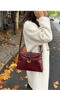 Bolsos cruzados de diseño de moda, bolsos de hombro de cuero PU de alta calidad, bolsos de mano casuales de lujo para mujer - Product Image 4