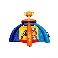 FUN BOUNCE Jeu Gonflable d'Extérieur - Matériau PVC pour Usage Domestique et Commercial