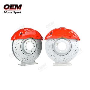 Nuevo Kit de Frenos Grandes de 10 Pistones Delanteros y 4 Traseros en Rojo |   Juego de Calibradores Monobloque de Hierro Fundido de Alta Calidad para 911 Cayenne - Product Image 2