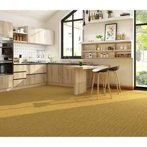 Nhà bếp không thấm nước 8mm 12mm MDF xám trắng có độ bóng cao gốm trông giống như đá cẩm thạch hiệu ứng <span class=keywords><strong>Laminate</strong></span> sàn gạch - Product Image 5