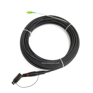 Opti-Tap To SC/APC Patch Cord Pre-Connectorized Opti-Tap Drop Cable With 5.0mm Round Cable