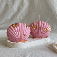 Bougie aromatique thérapeutique en forme de coquille, bougie de coquille de mer, Offres Spéciales